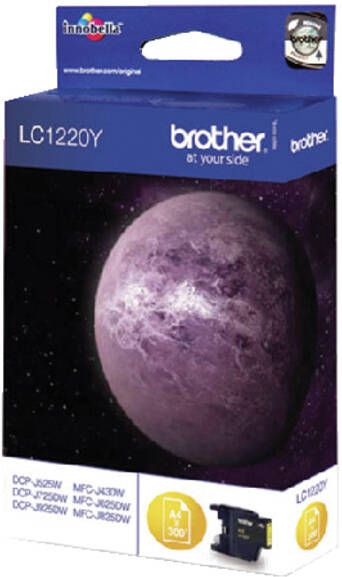 Brother inktcartridge 300 pagina&apos s OEM LC 1220Y geel - Foto 2