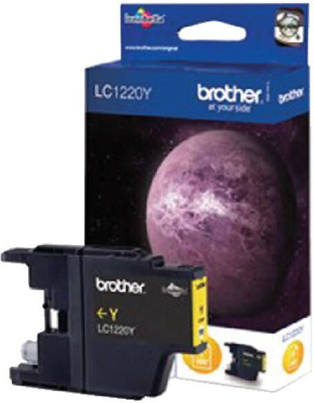 Brother Inktcartridge LC-1220Y geel