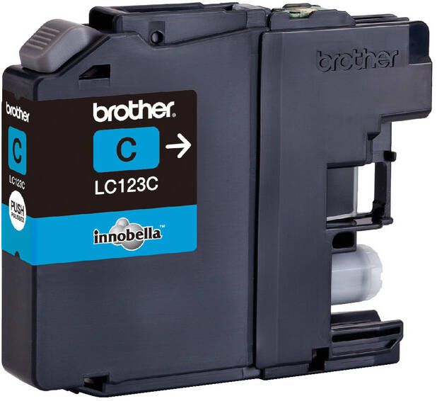 Brother LC-123C inktcartridge 1 stuk(s) Origineel Hoog (XL) rendement Cyaan (LC-123C) - Foto 2
