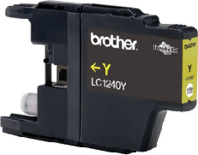 Brother inktcartridge 600 pagina's OEM LC-1240Y geel - Foto 2