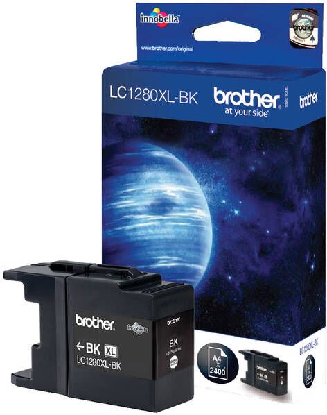 Brother Inktcartridge LC-1280XLBK zwart HC