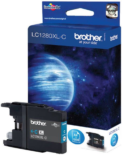 Brother Inktcartridge LC-1280XLC blauw HC