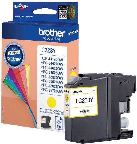 Brother Inktcartridge LC-223Y geel