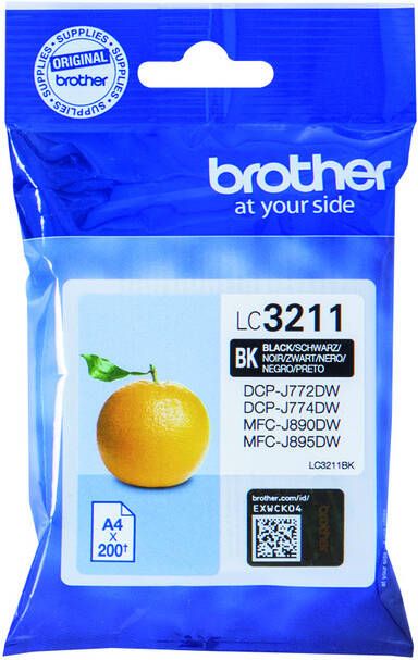 Brother Inktcartridge LC-3211 zwart