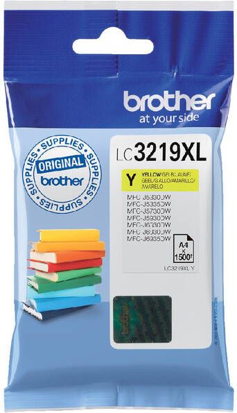 Brother inktcartridge 1.500 pagina&apos;s OEM LC-3219XLY geel