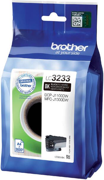 Brother inktcartridge 3.000 pagina's OEM LC3233BK zwart