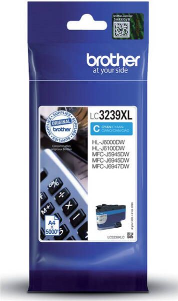 Brother Inktcartridge LC-3239XL blauw HC