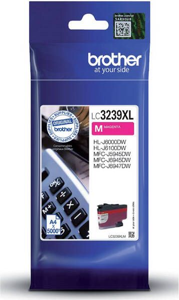 Brother LC-3239XLM inktcartridge 1 stuk(s) Origineel Hoog (XL) rendement Magenta (LC-3239XLM)