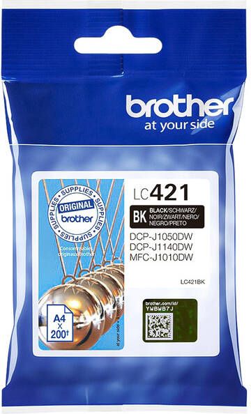 Brother Inktcartridge LC-421 zwart