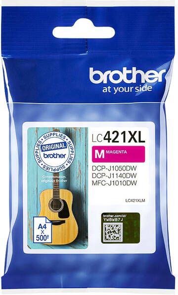 Brother Inktcartridge LC-421XL rood