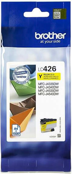 Brother Inktcartridge LC-426 geel