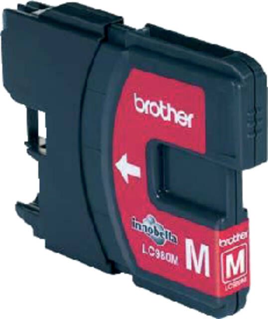 Brother LC-980M inktcartridge 1 stuk(s) Origineel Magenta (LC-980M) - Foto 2