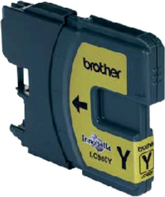 Brother LC-980Y inktcartridge 1 stuk(s) Origineel Geel (LC-980Y) - Foto 2