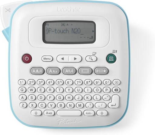 Brother Labelprinter P-touch Btag PT-N20 desktop qwerty 12mm wit