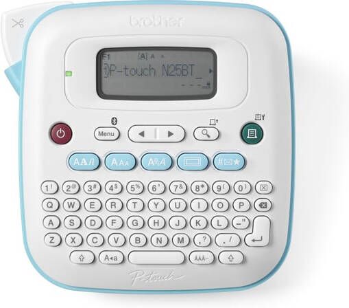Brother Labelprinter P-touch Btag PT-N25BT desktop qwerty 12mm wit