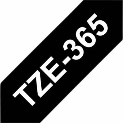 Brother Labeltape P-touch TZE-365 36mm wit op zwart - Foto 3