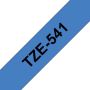 Brother Labeltape P-touch TZE-541 18mm zwart op blauw - Thumbnail 1