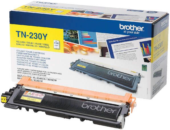 Brother toner 1.400 pagina&apos;s OEM TN-230Y geel