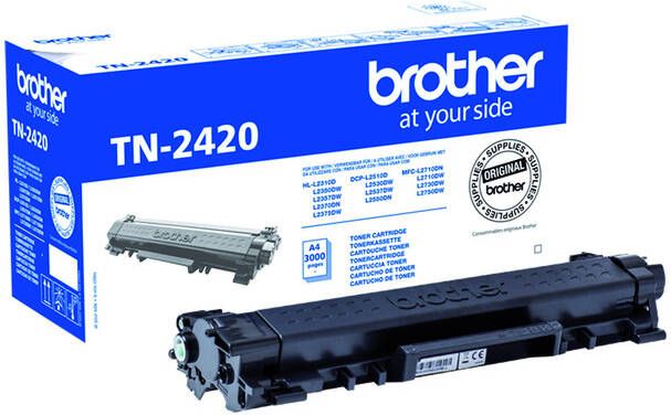 Brother TN-2420 tonercartridge 1 stuk(s) Origineel Zwart (TN-2420)