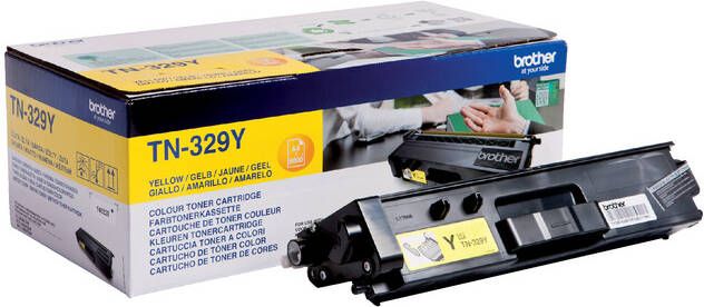 Brother toner 6.000 pagina&apos;s OEM TN-329Y geel