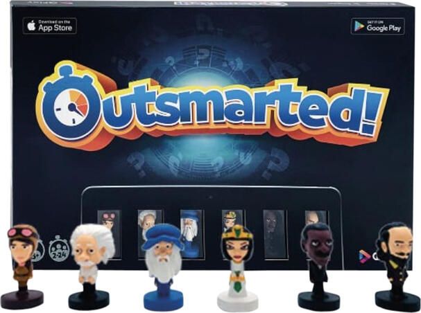 Bruna office Bordspel Outsmarted! The live Quiz Show Trivia