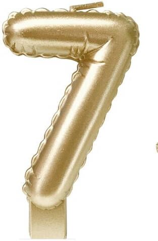 Bruna office Foil balloon candle gold 7