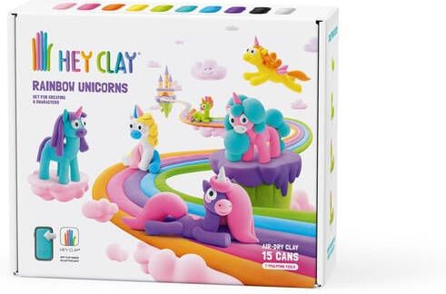 Bruna office Klei Hey Clay eenhoorn set Ã  15 delen