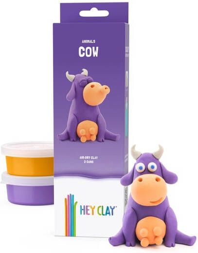 Bruna office Klei Hey Clay koe set Ã  3 delen