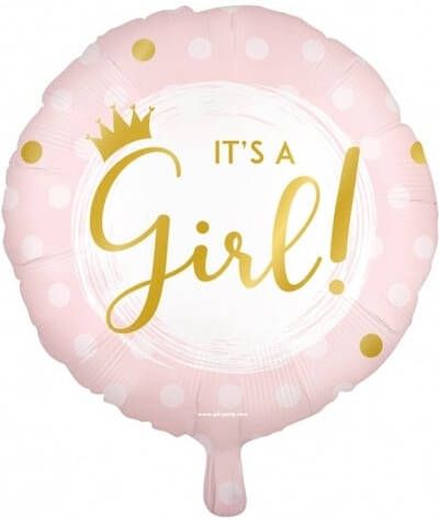 Bruna office Paperdreams Foil balloon It's a girl!