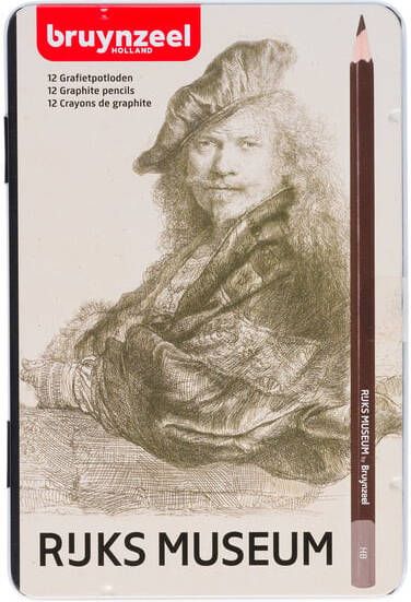Bruynzeel Potloden Rembrandt diverse hardheden blik Ã  12 stuks