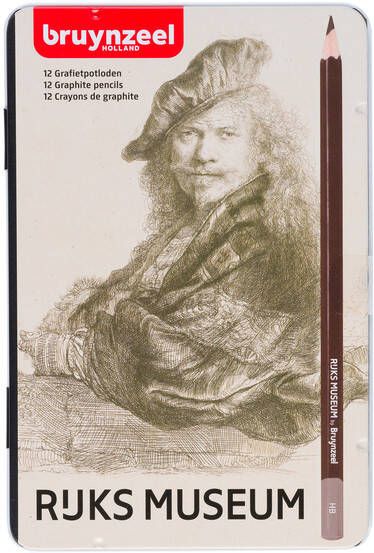 Bruynzeel Potloden Rembrandt diverse hardheden blik Ã  12 stuks