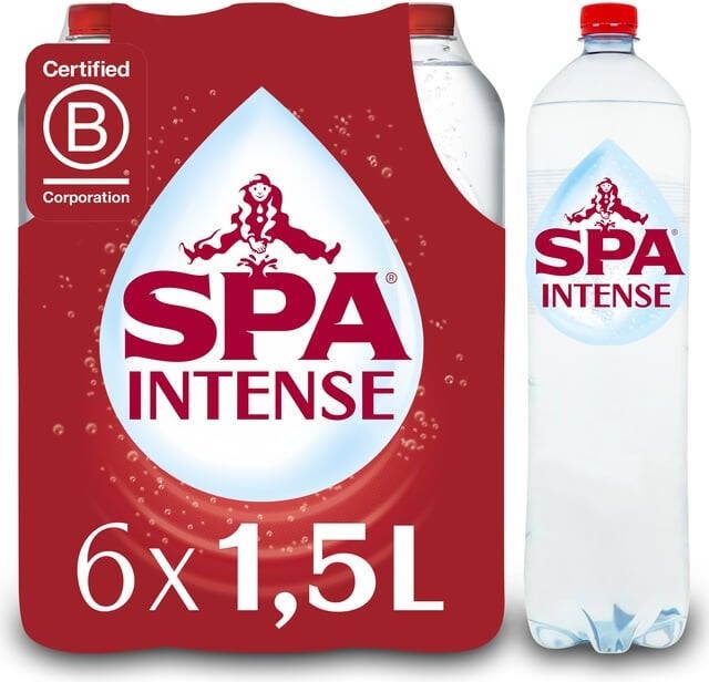 Buzzispace Water Spa Intense rood petfles 1.5 liter