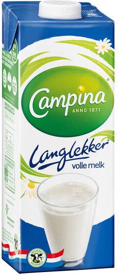 Campina Melk LangLekker vol 1 liter - Foto 1