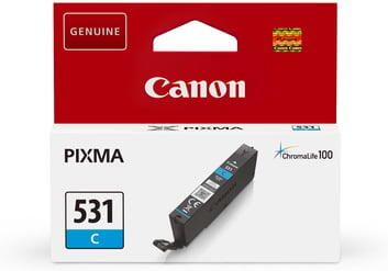 Canon inktcartridge CLI-531 515 pagina&apos;s OEM 6119C001 cyaan - Foto 2