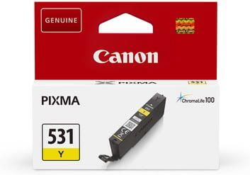 Canon inktcartridge CLI-531 515 pagina&apos;s OEM 6121C001 geel - Foto 2