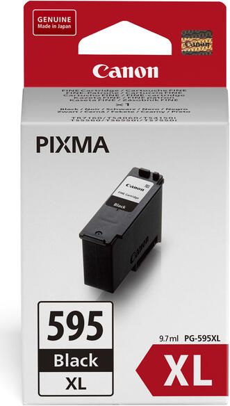 Canon PG-595XL inktcartridge 1 stuk(s) Origineel Hoog (XL) rendement Zwart (7170C001)