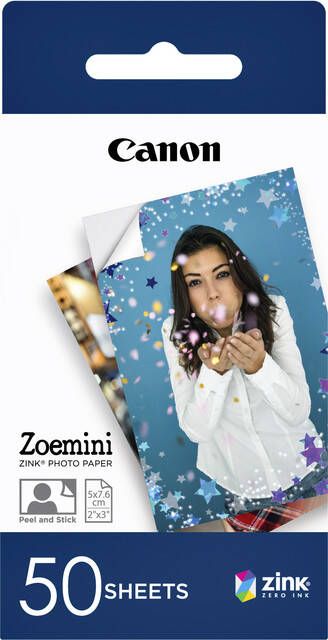 Canon Fotopapier Zoemini ZP-2030 50vel