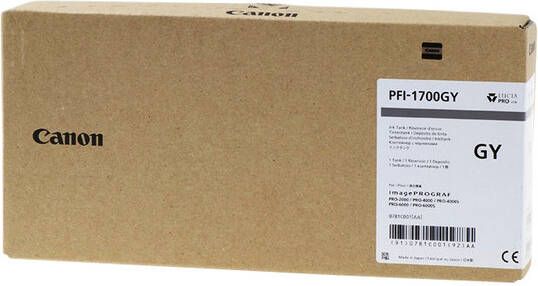 Canon Inkcartridge PFI-1700 grijs