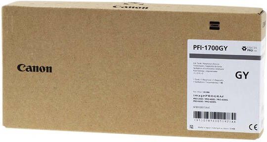 Canon Inktcartridge PFI-1700 grijs