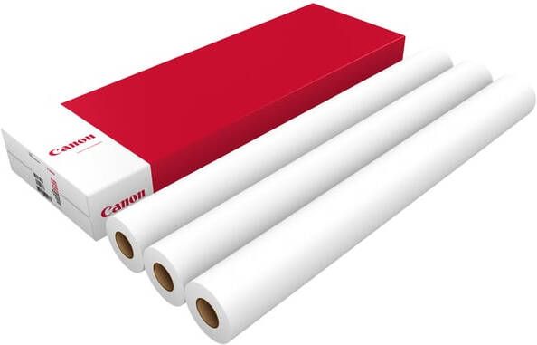 Canon plotterpapier Draft ft 914 mm x 50 m 75 g pak van 3 rollen