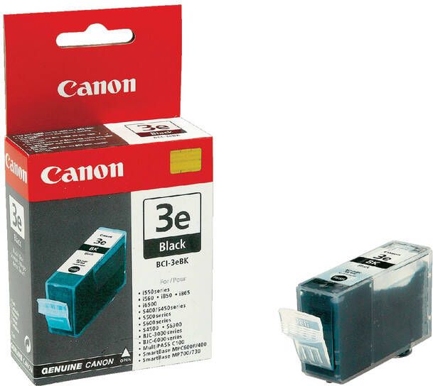 Canon inktcartridge BCI3 EBK 500 pagina&apos s OEM 4479A002 zwart