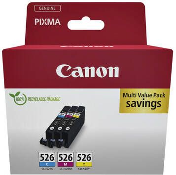 Canon Inktcartridge CLI-526 3 kleuren