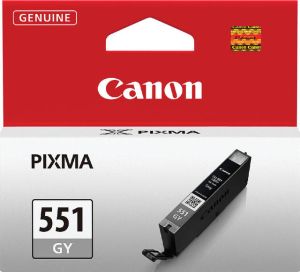 Canon inktcartridge CLI-551GY 780 pagina&apos;s OEM 6512B001 grijs