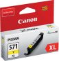 Canon inktcartridge CLI-571XL 715 pagina&apos;s OEM 0334C001 geel - Thumbnail 1