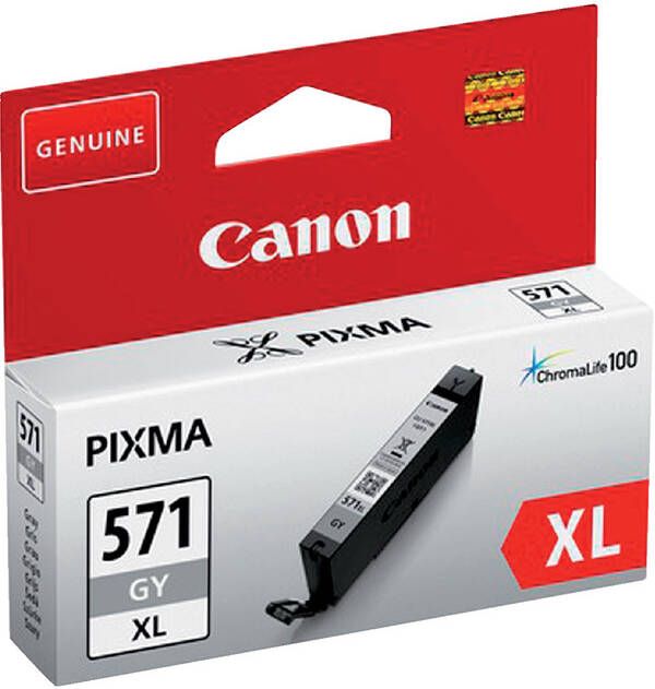 Canon Inktcartridge CLI-571XL HC grijs