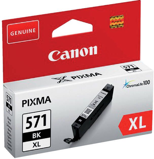 Canon Inktcartridge CLI-571XL HC zwart