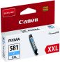 Canon inktcartridge CLI-581C XXL 282 foto&apos;s OEM 1995C001 cyaan - Thumbnail 2