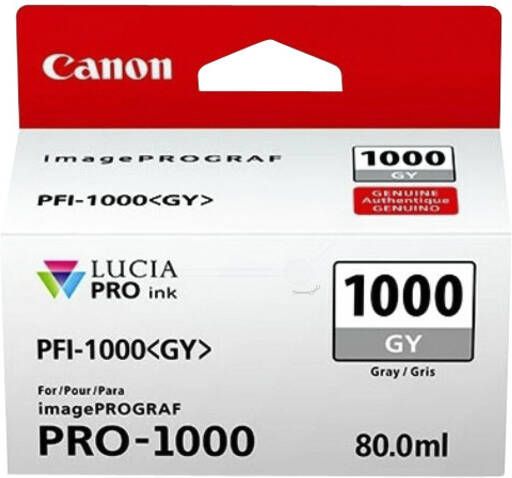Canon Inktcartridge PFI-1000 grijs