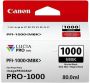 Canon Inktcartridge PFI-1000 mat zwart - Thumbnail 2