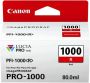 Canon Inktcartridge PFI-1000 rood - Thumbnail 2